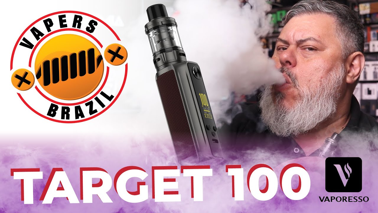 Vaporesso Target 100 kit - A Vers&atilde;o de 1 bateria e 100W