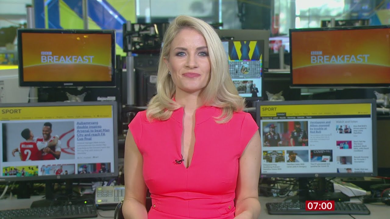 Holly Hamilton - BBC Breakfast Sport 19/07/2020 - HD