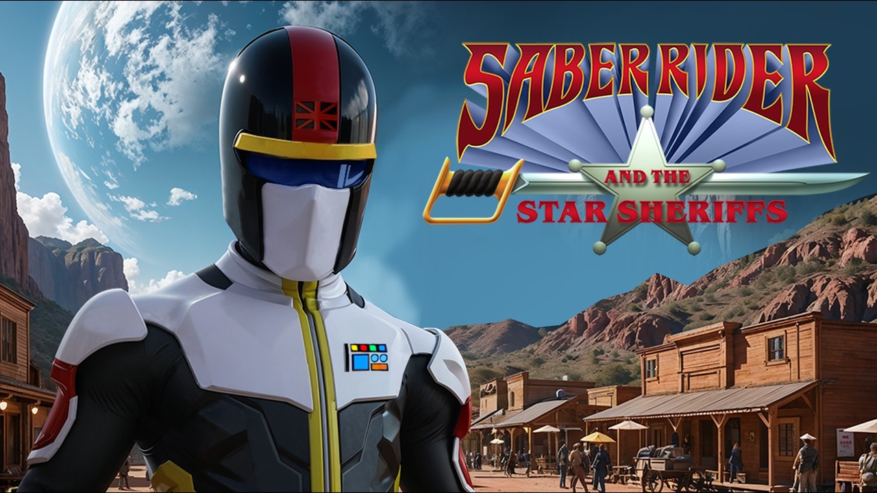 Saber Rider and the Star Sheriffs  AI Generated Fan Trailer – A New Frontier