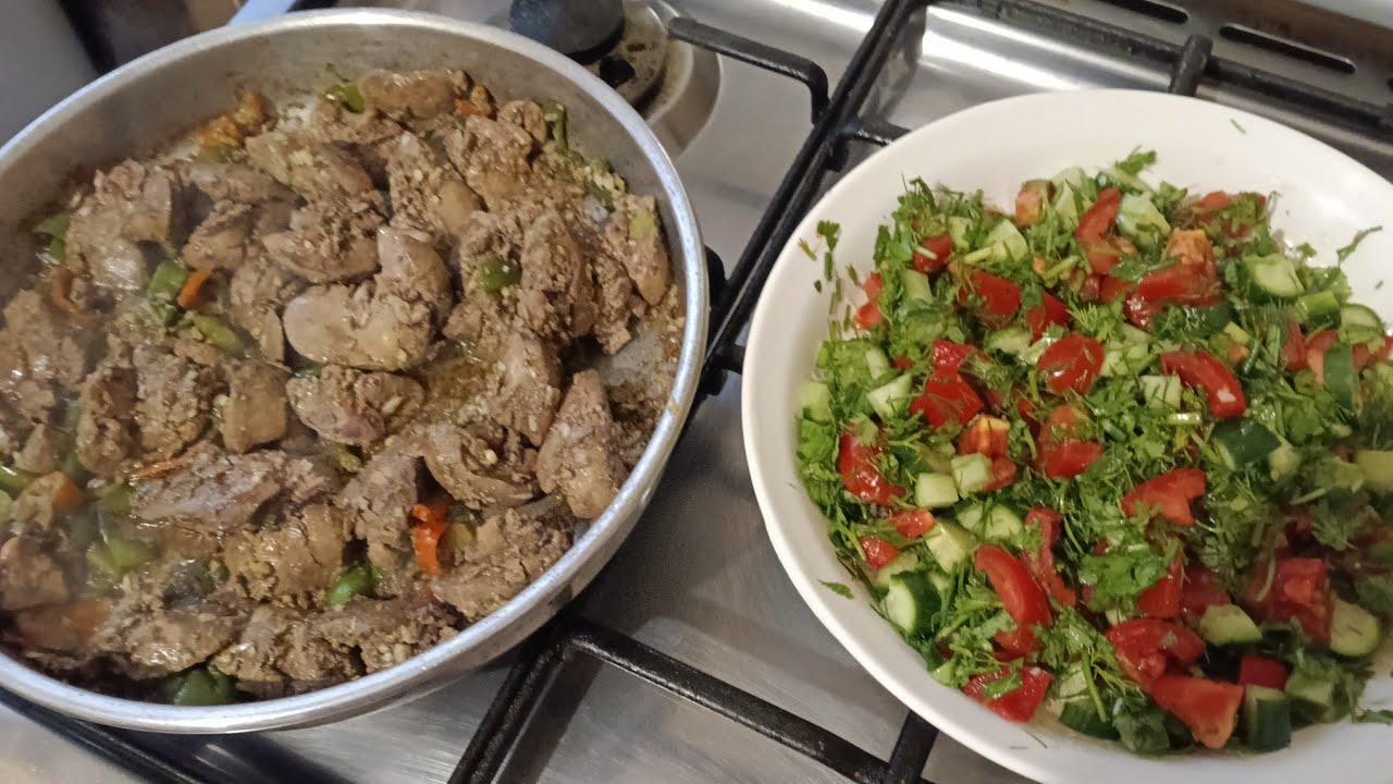 طريقه عمل كبده الدجاج بالفلفل الحار روعه 👍🧑‍🍳 