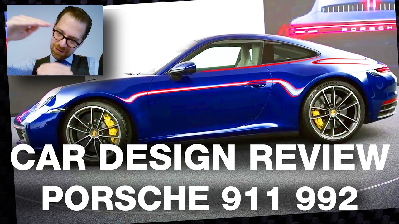 Detailed review and SKETCHES: Porsche 911 992 car design deconstructed! | Niels van Roij Design
