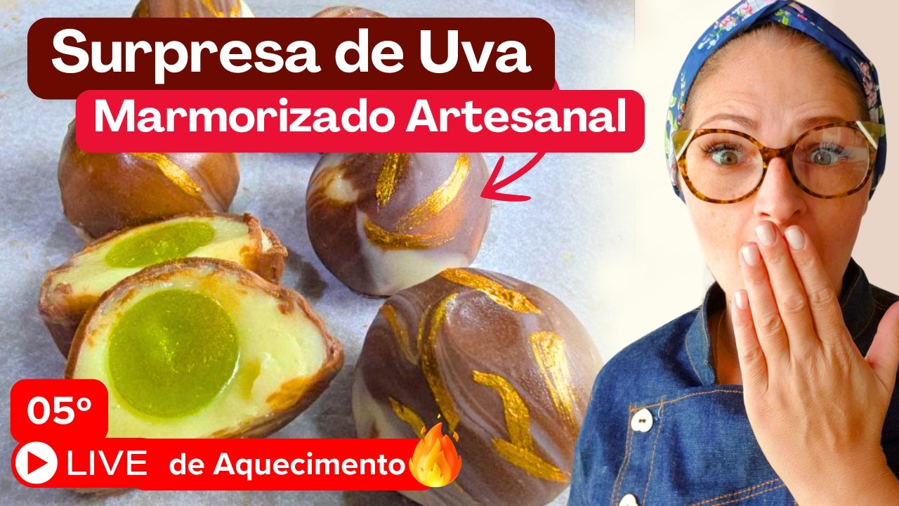LIVE 05 | Surpresa de Uva com Marmorizado Artesanal - Completo!