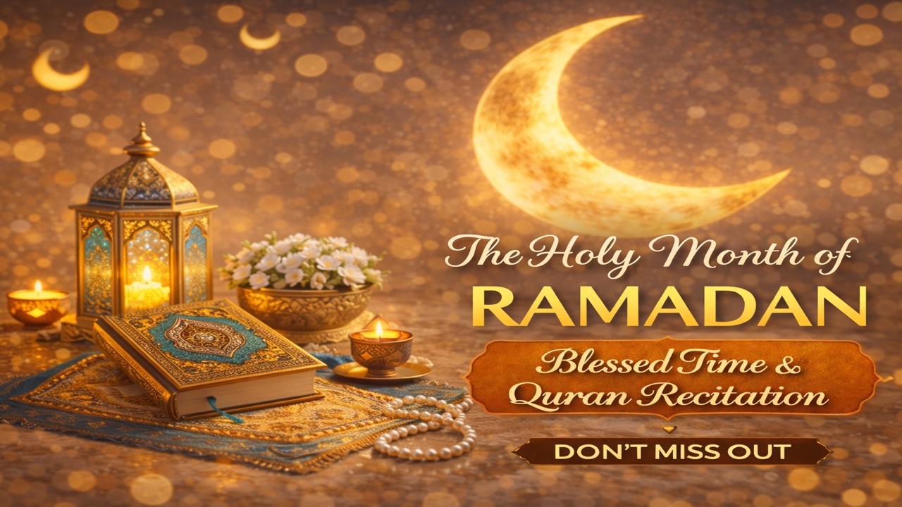 The Sacred Month of Ramadan 🌙 | Soul-Soothing Quran Recitation &  | رمضان كريم