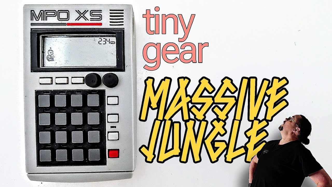 Достигаем мощного звука на Tiny Gear | Джунгли на PO-33 KO