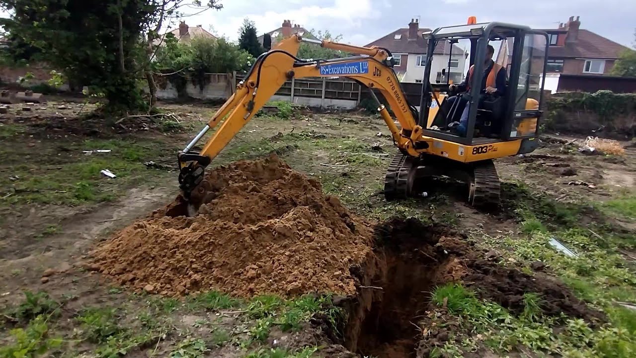 Exploring the Depths: JCB 803 Plus