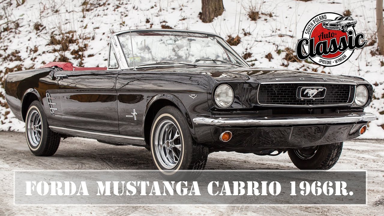 Forda Mustanga Cabrio 1966r. Po renowacji w Auto-Classic