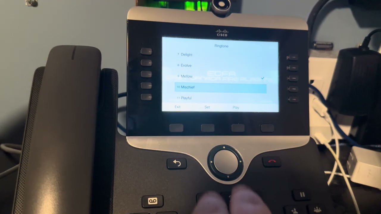 All default Cisco CUCM ringtones on my Cisco CP-8865-K9 enterprise IP Phone