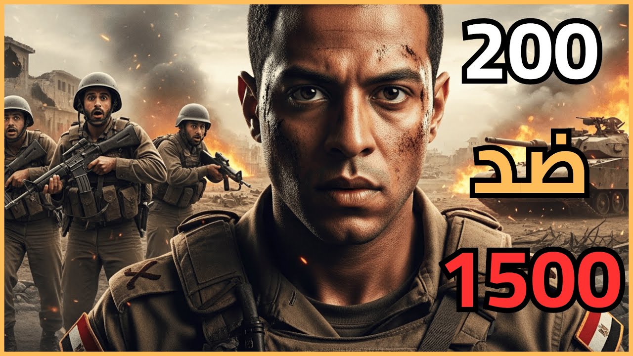 💥 200 مصري يواجهون 1500 إسرائيلي! | معركة شدوان الأسطورية 🇪🇬🔥