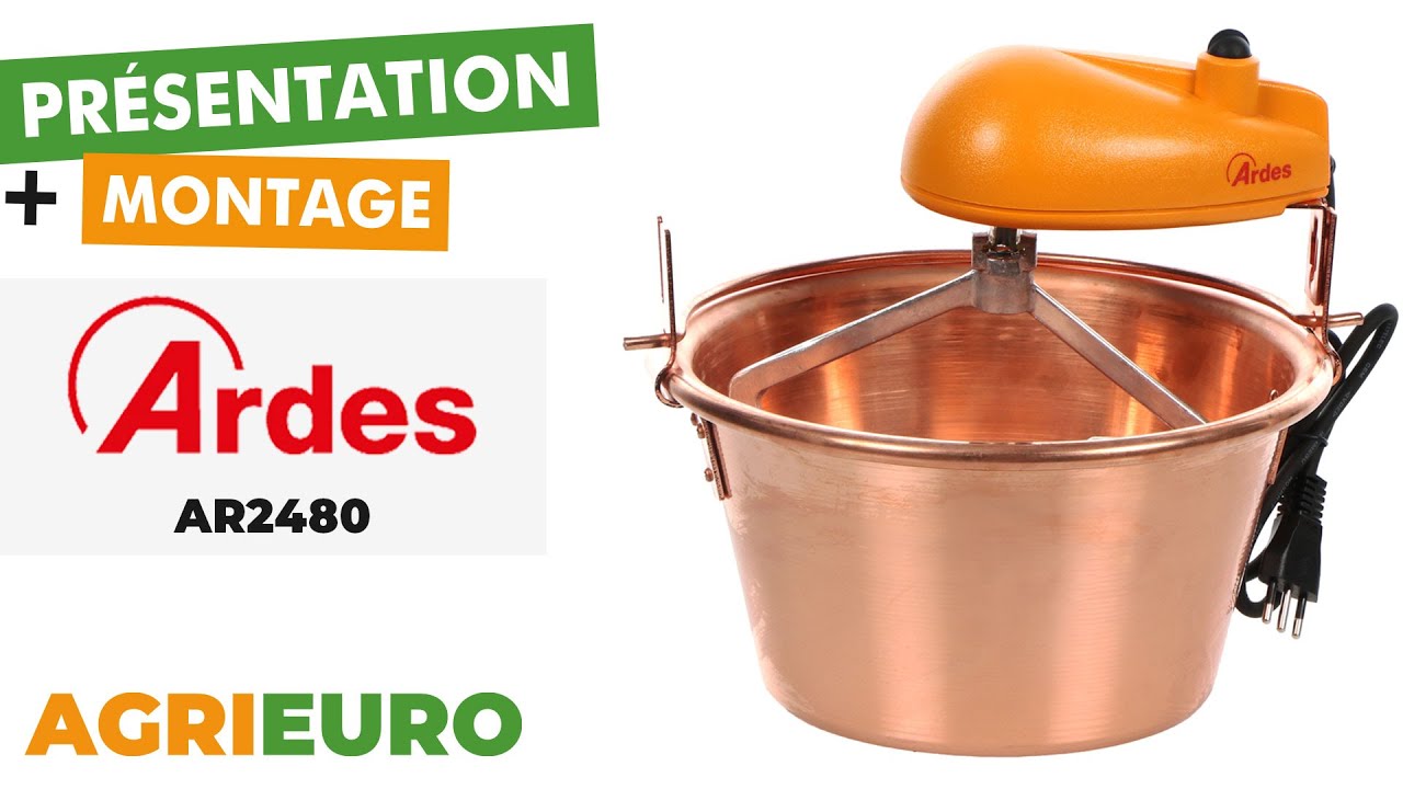 Montage et présentation du chaudron électrique en cuivre Ardes AR2480