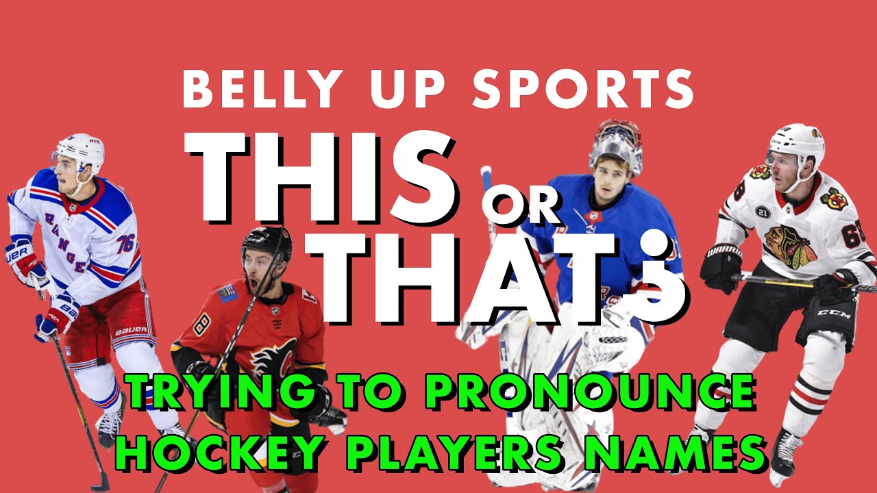 Trying to Pronounce Hockey Players Names - 10 Weirdest Names in the NHL