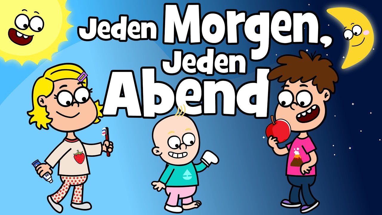 ♪ ♪ Kinderlied Familie Alltag | Jeden Morgen, Jeden Abend - Hurra Kinderlieder