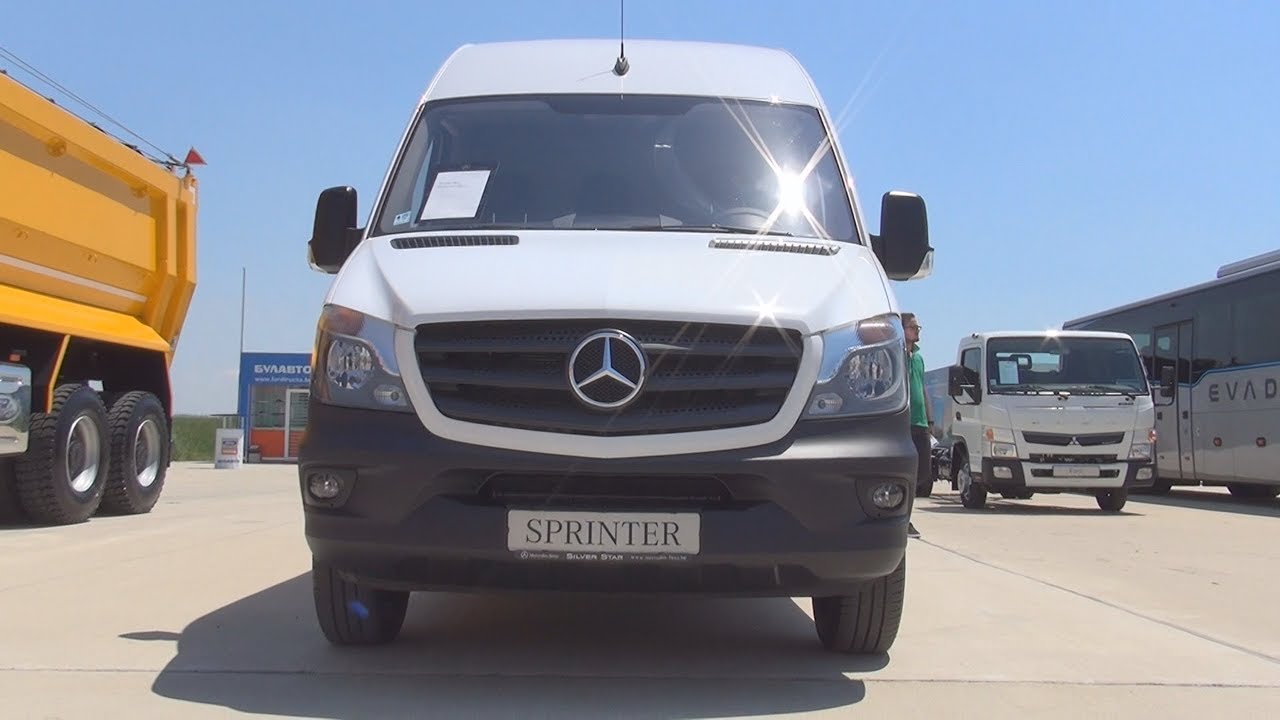 Mercedes-Benz Sprinter 314 CDI Panel Van (2017) Exterior and Interior