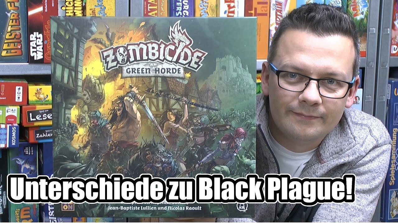 Zombicide Green Horde (CMON / asmodee) - Unterschiede zu Black Plague