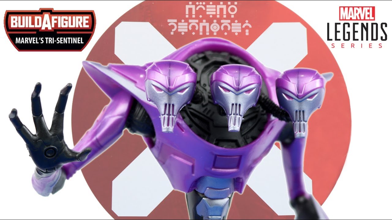 TRI-SENTINELA BAF Marvel Legends - Theta Sentinel - Montagem e Review