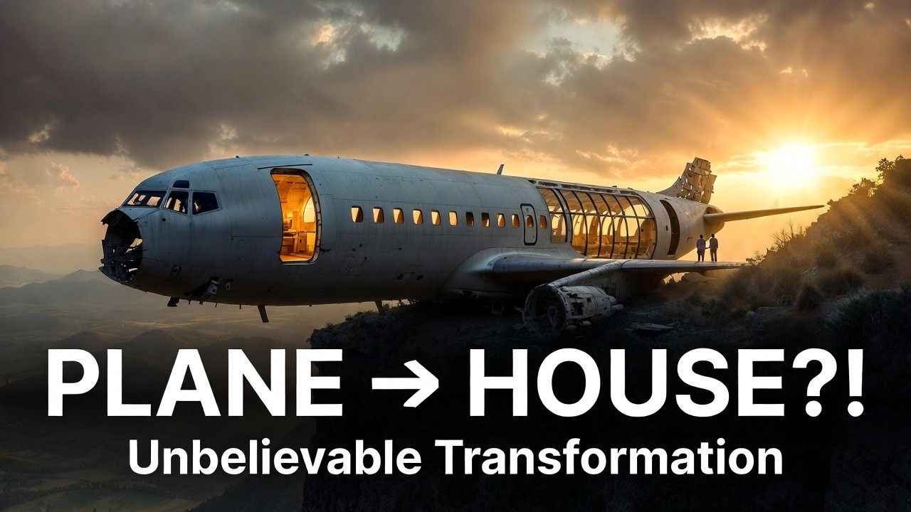 From Airplane to Dream Home | The Ultimate Aircraft House