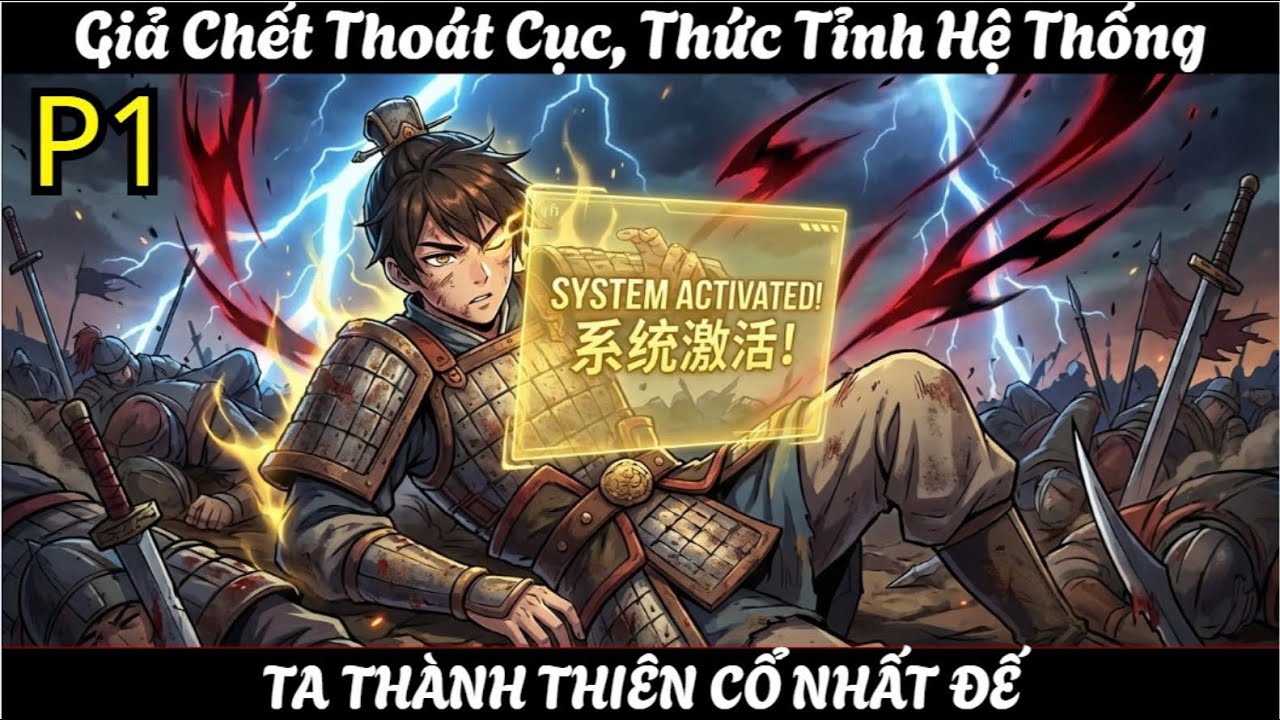 P1 / GIẢ CHẾT THOÁT CỤC, THỨC TỈNH HỆ THỐNG, TA THÀNH THIÊN CỔ NHẤT ĐẾ