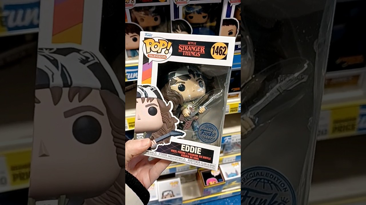 Stranger Things Eddie Munson Special Edition Funko Pop 