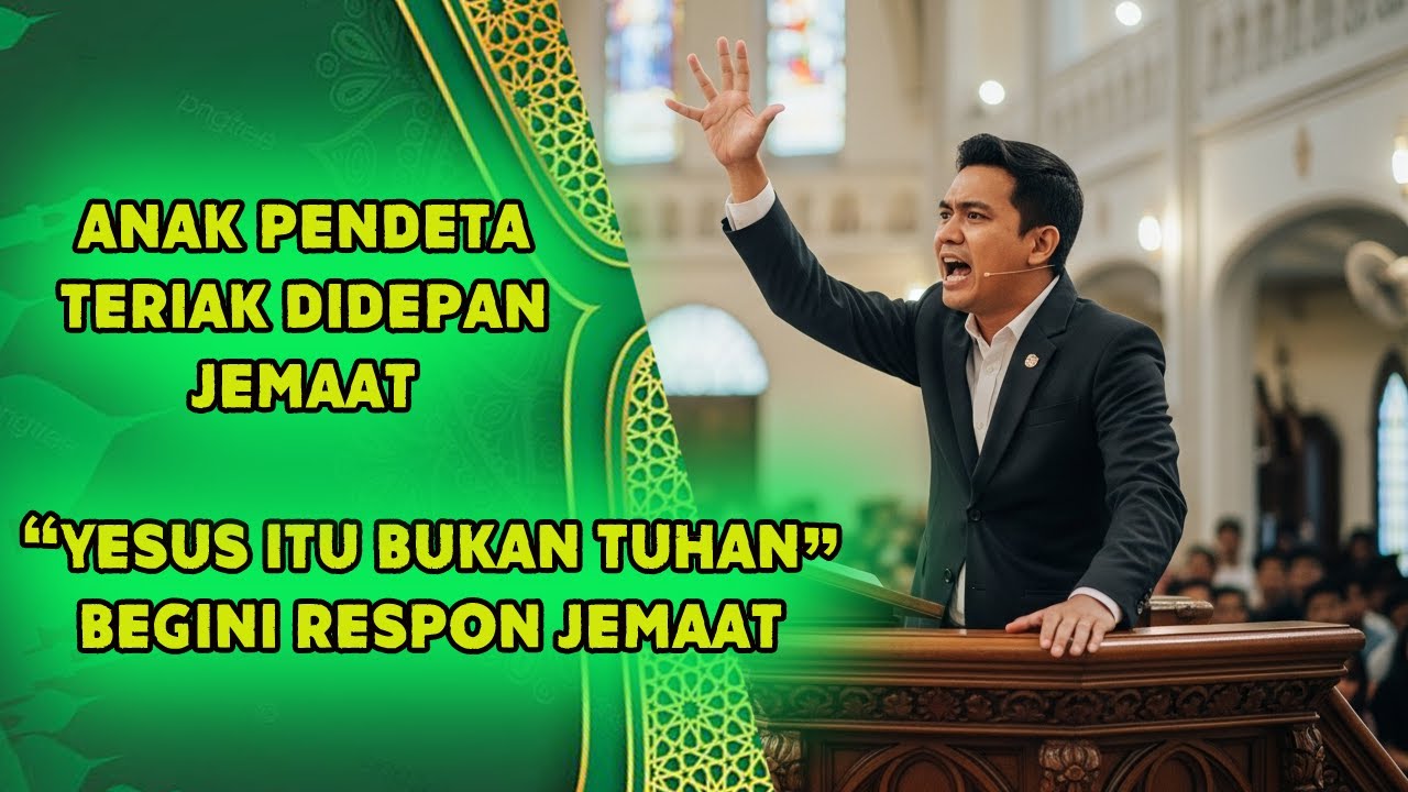 VIRAL ! ANAK PENDETA NEKAT TERIAK DIDEPAN JEMAAT 