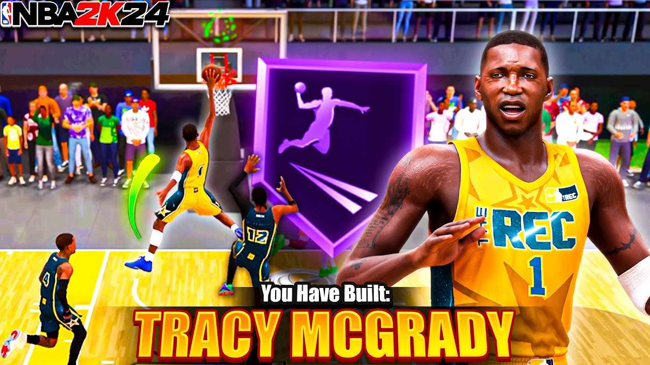 This Tracy McGrady Build is CARRYING REC Randoms in NBA 2K24