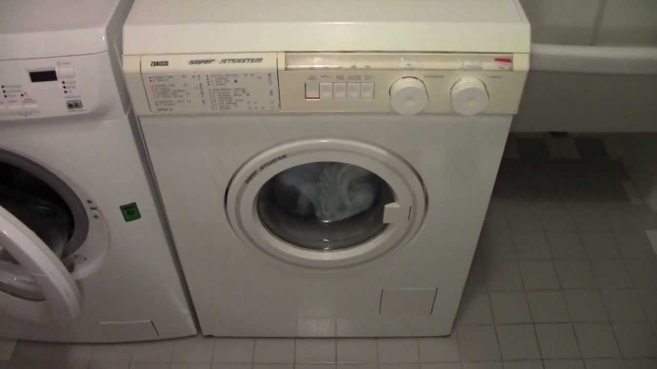 Lavatrice Zanussi Super Jetsystem - Risciacqui e centrifughe