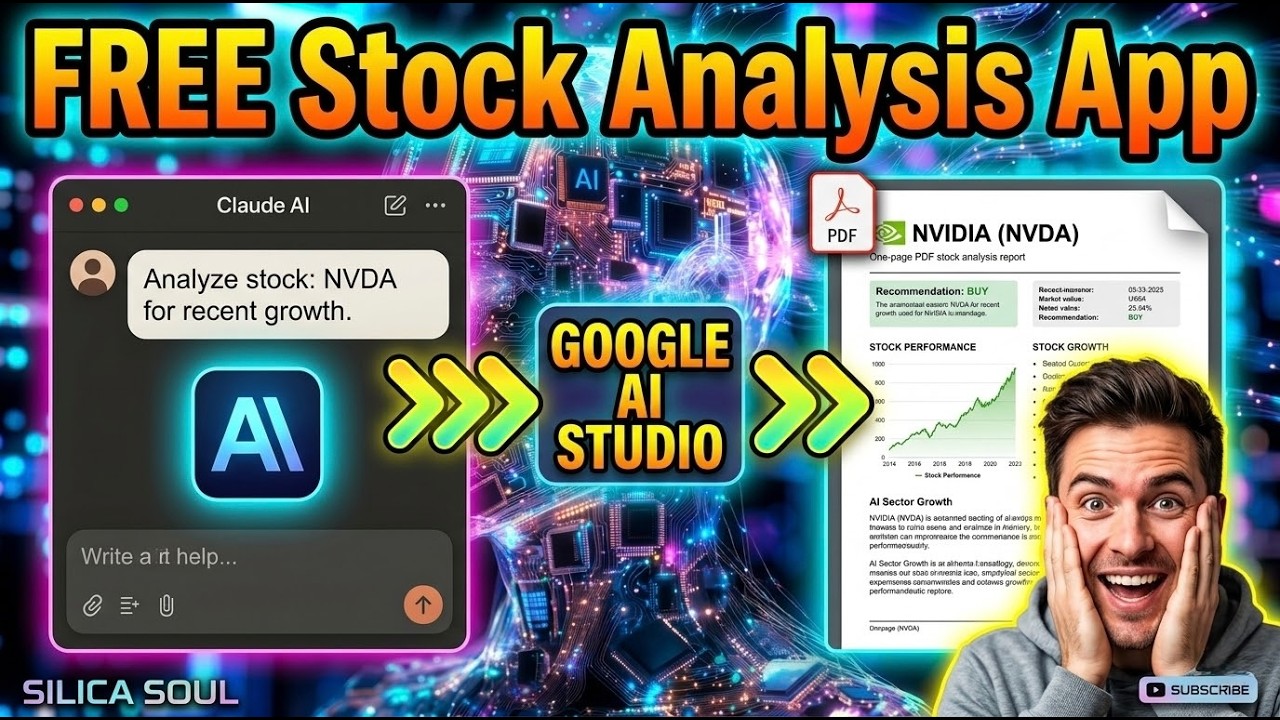 This AI App Analyses ANY Stock in 2 Minutes (No Code)