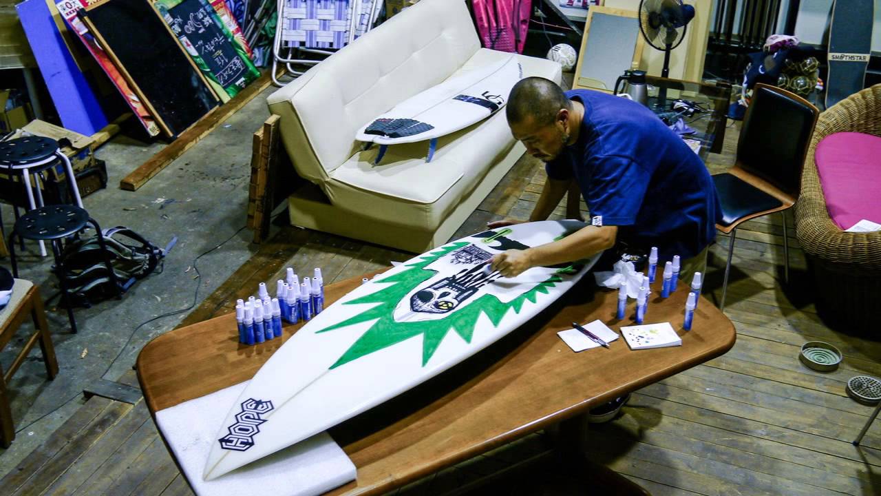 Taku art with Boardstix 1