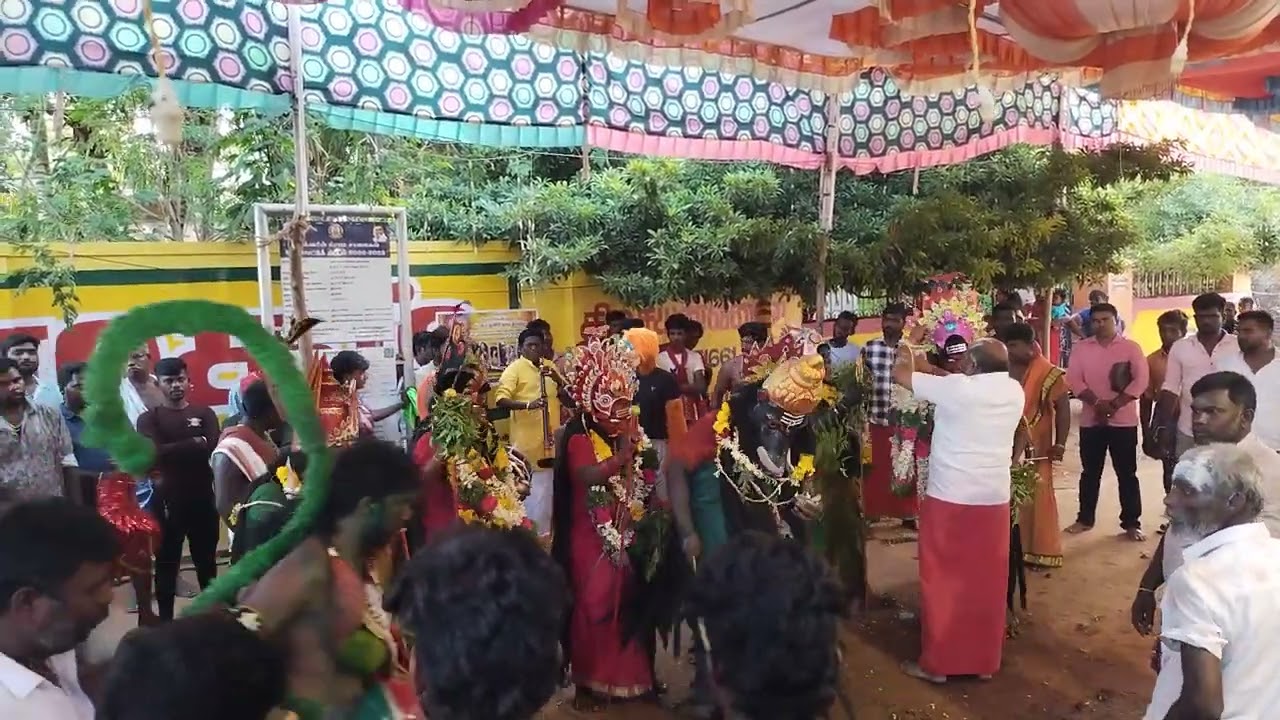 சிவன்குடியேற்று தசரா காளி ஆட்டம் 2024 உடைபிறப்பு