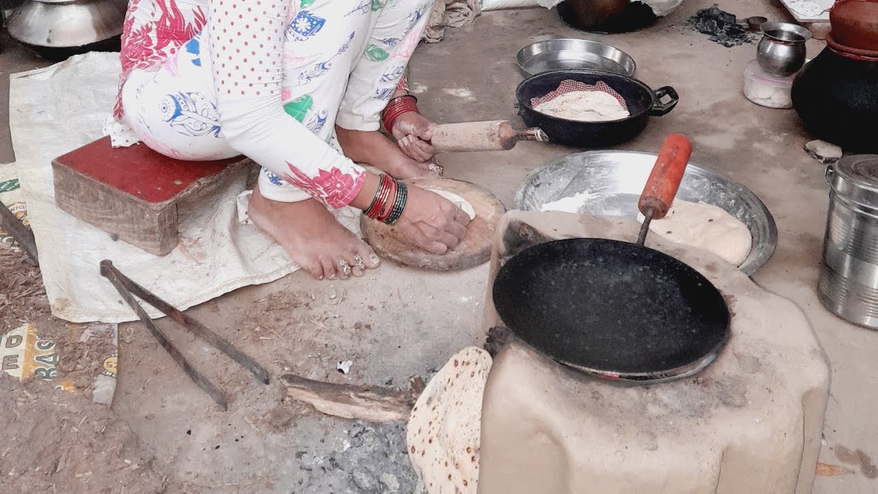 how to make rounded roti