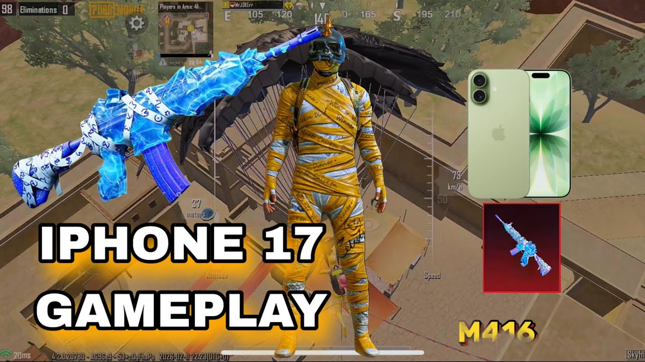 İPHONE 17 PUBG MOBİLE GAMEPLAY🔥 NEW BEST LOOT GAMEPLAY with MUMMY SET🔥SAMSUNG,A7,A8,J4,J5,J6,J7,J2