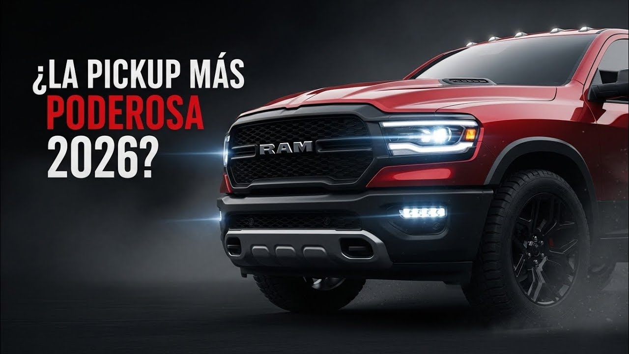 Así es la Dodge Ramcharger 2026 | Potencia, Diseño y Tecnología