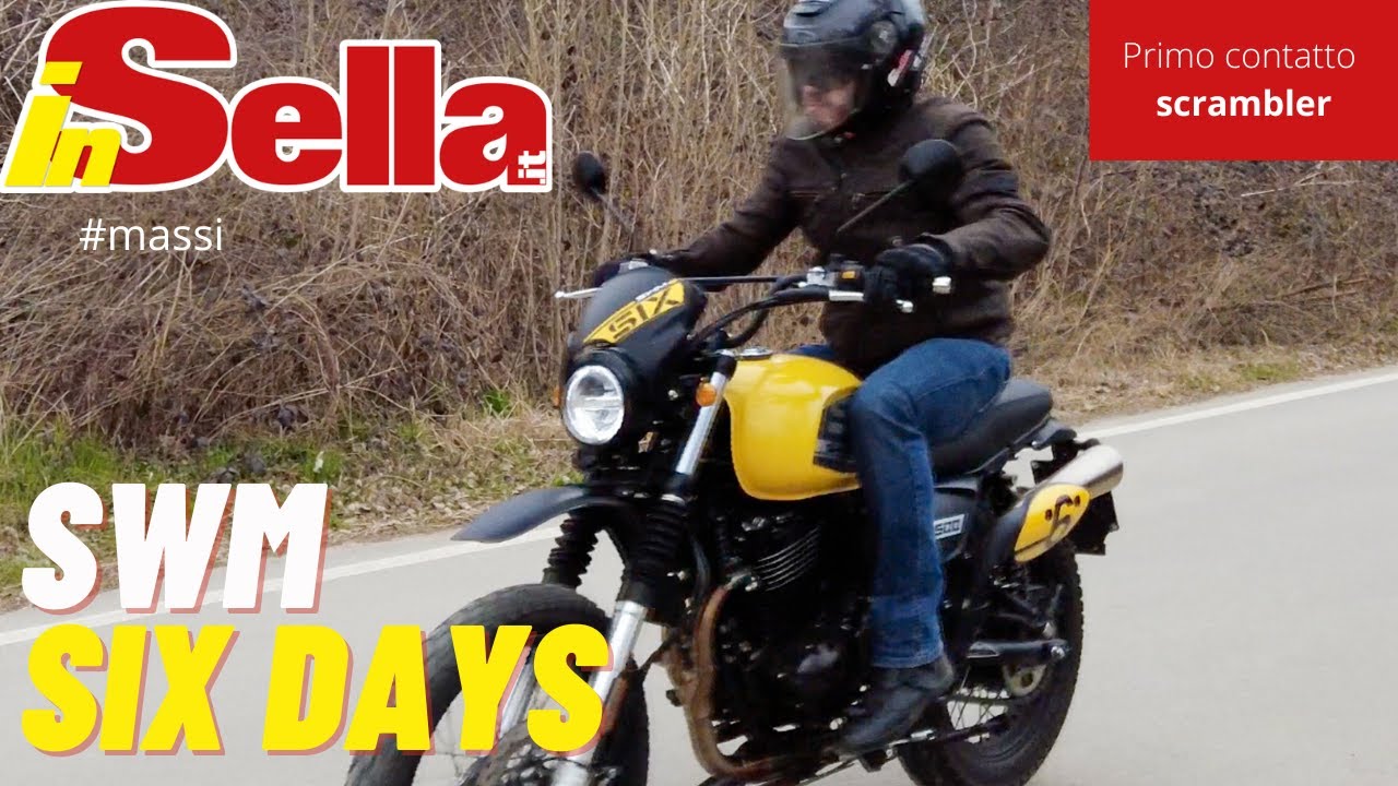 SWM Six Days, la prova su strada