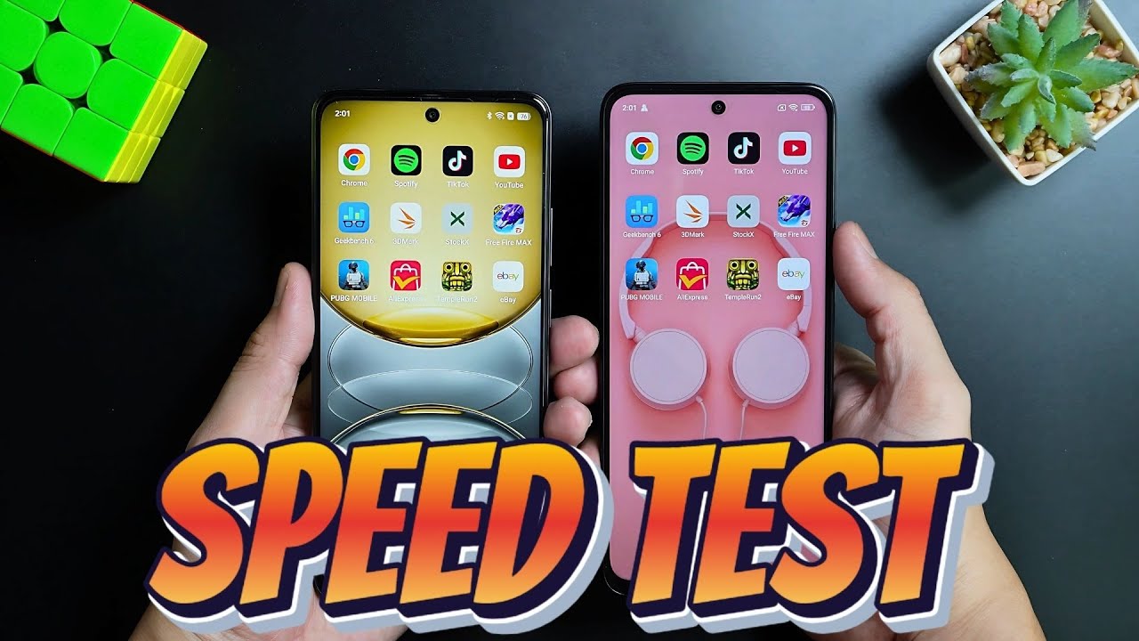 Xiaomi Redmi 13 vs Realme C75 Speed Test