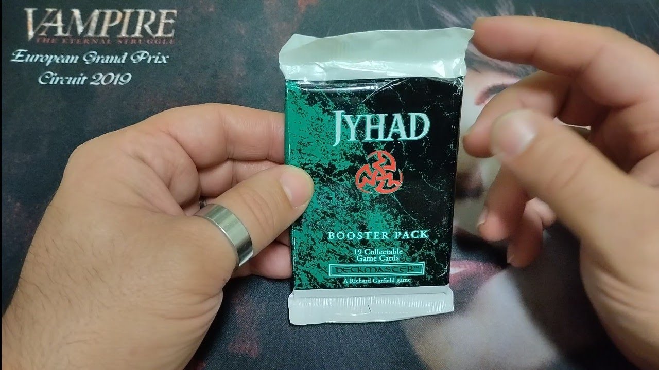 Jyhad CCG (VTES) - 1994 Booster Unboxing
