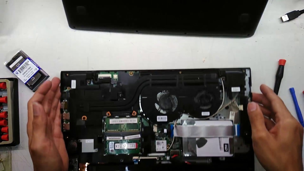 Lenovo IdeaPad 700 15ISK clean dust and add ram