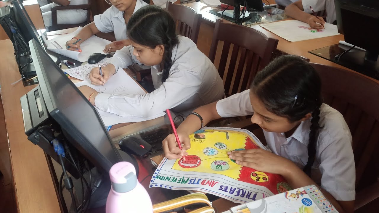 Poster Making Competition on Cyber Threats And it's Prevention on 28th June 2025 | Cyber Club