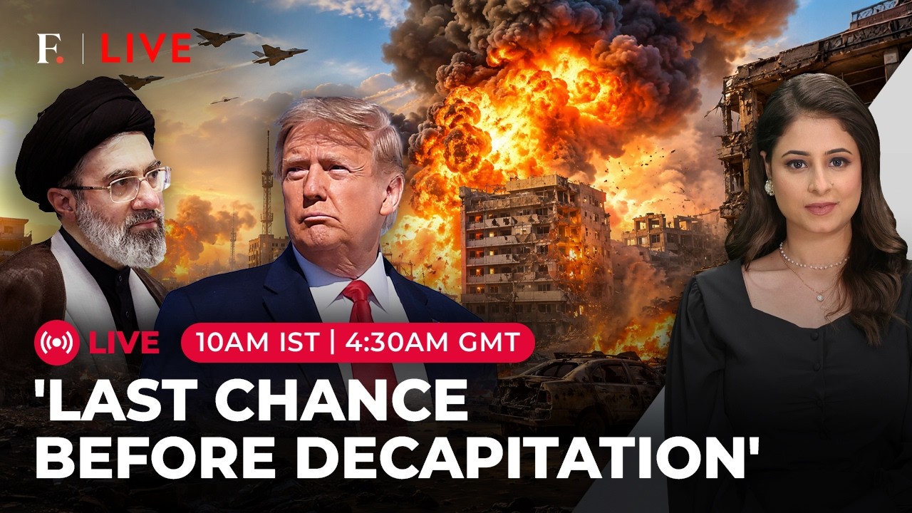 LIVE: Trump Issues Stark Warning To Iran As Tehran Denies Talks&nbsp;| Firstpost Live