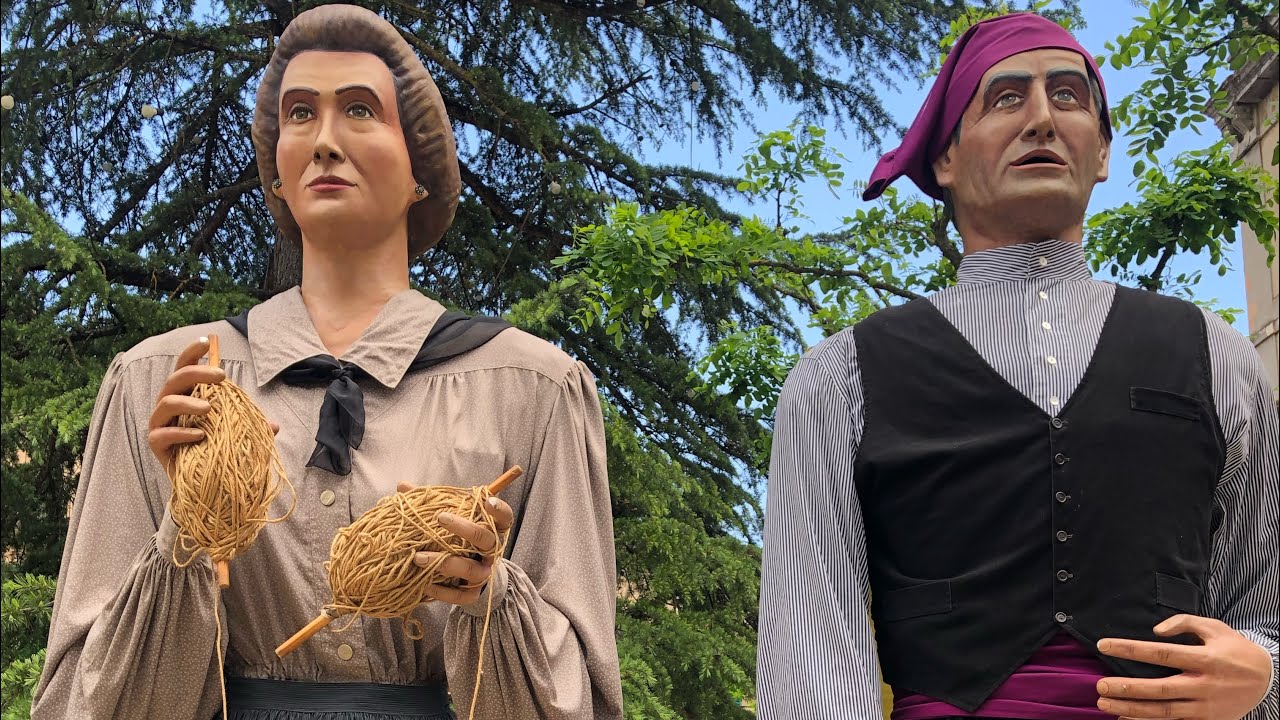 Trobada de gegants a Porrera