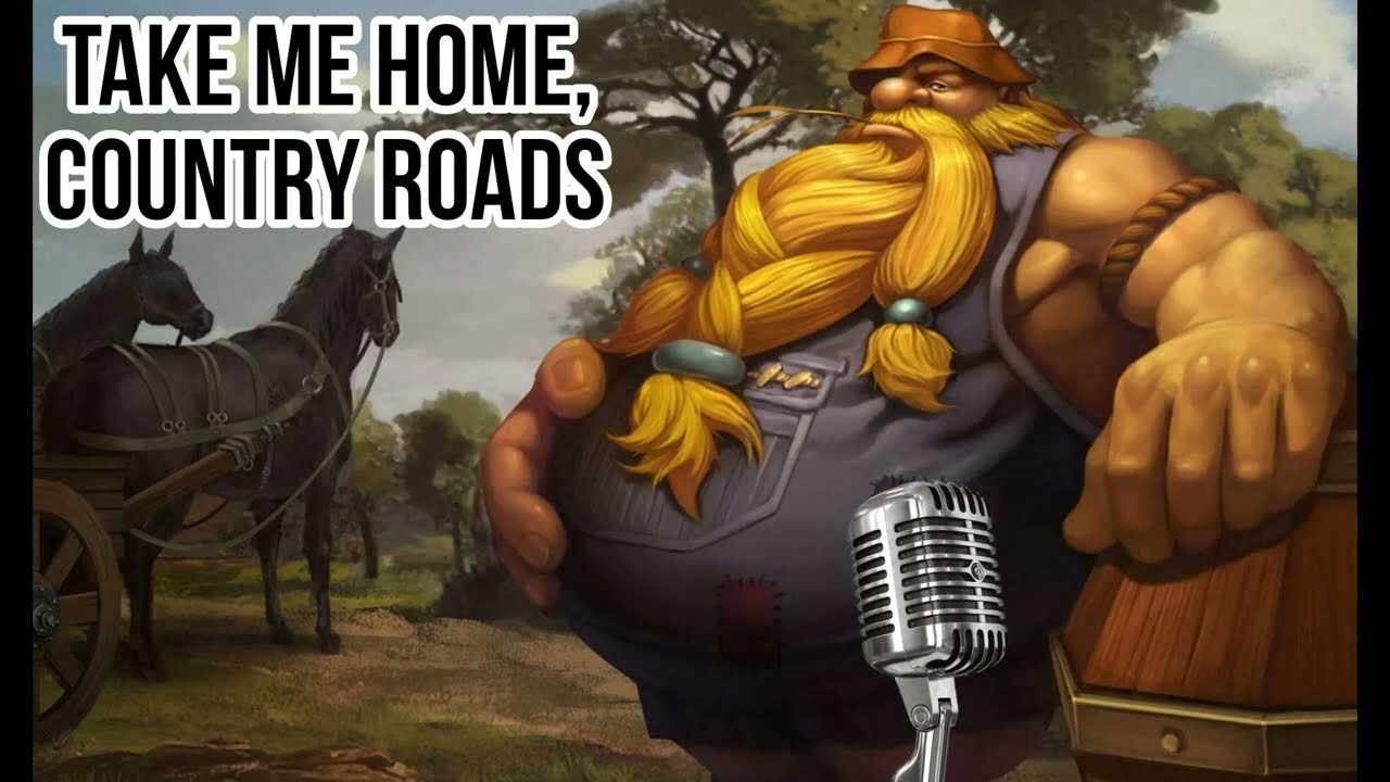 Gragas - Take me Home, Country Roads - AI Cover