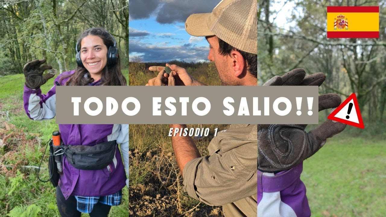 Buscamos TESOROS PERDIDOS en Galicia ESPAÑA y encontramos de TODO!! EPISODIO 1