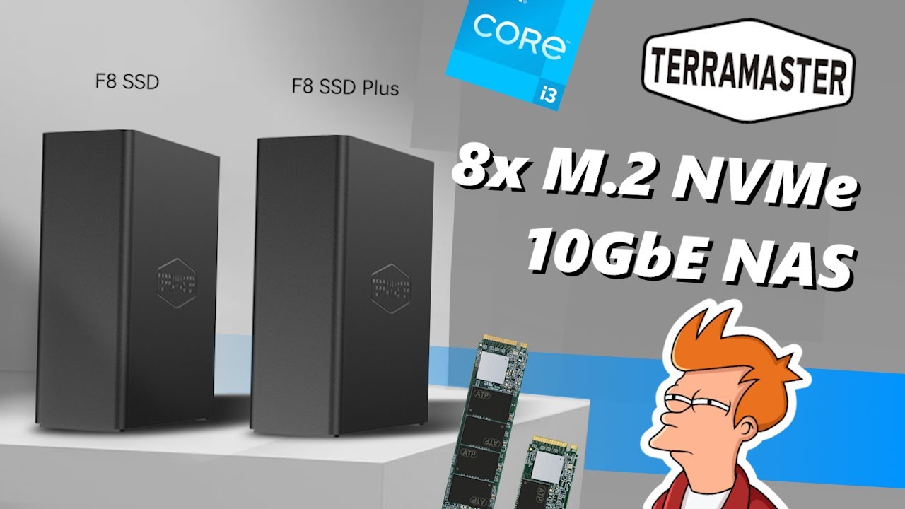 Terramaster F8 SSD and F8 SSD Plus Flash NAS Revealed