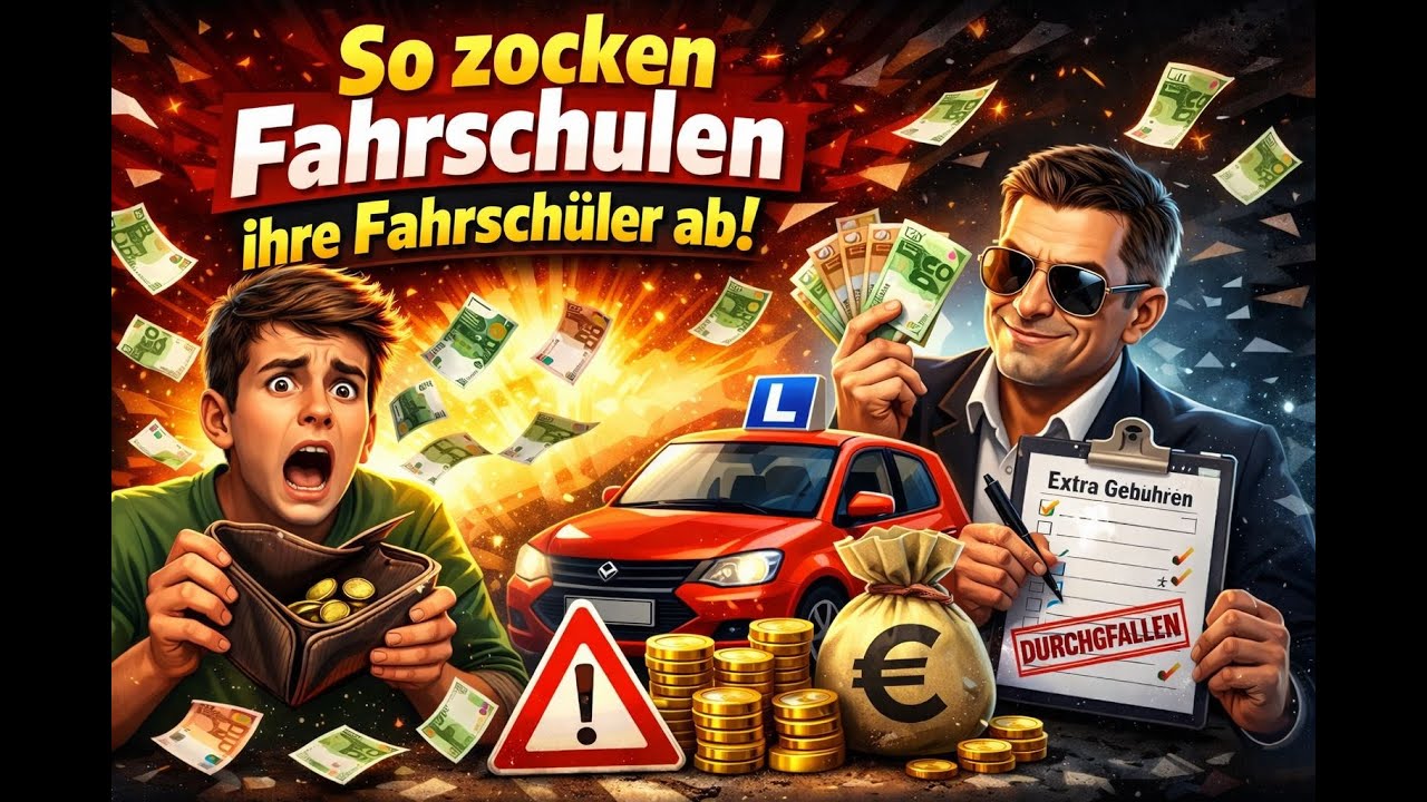 So zocken Fahrschulen ihre Fahrschüler ab!