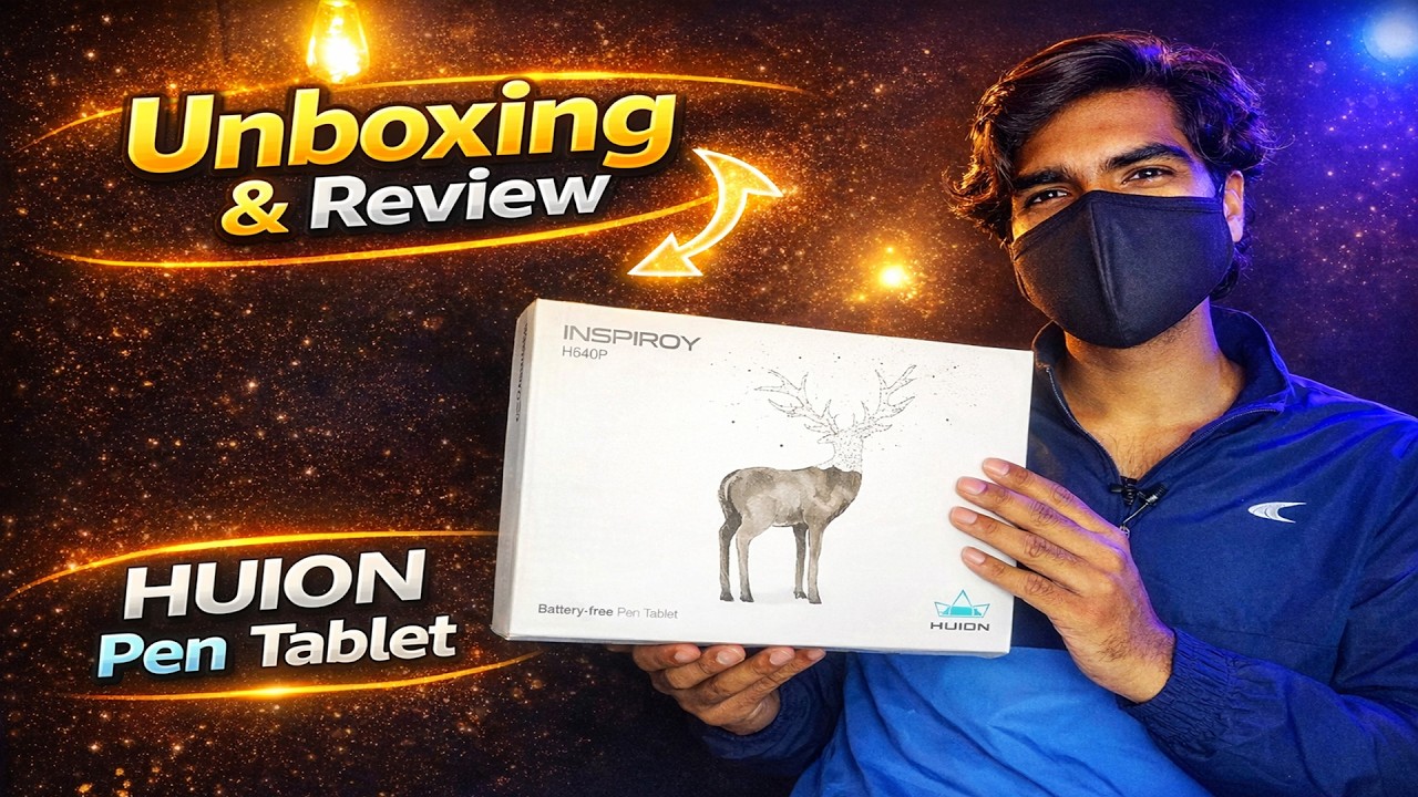 Budget Pen Tablet - Huion Inspiory H640P | Unboxing & Full Detailed Review