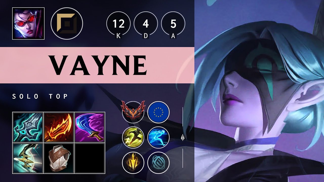 Vayne Top vs Ambessa - EUW Grandmaster Patch 25.04