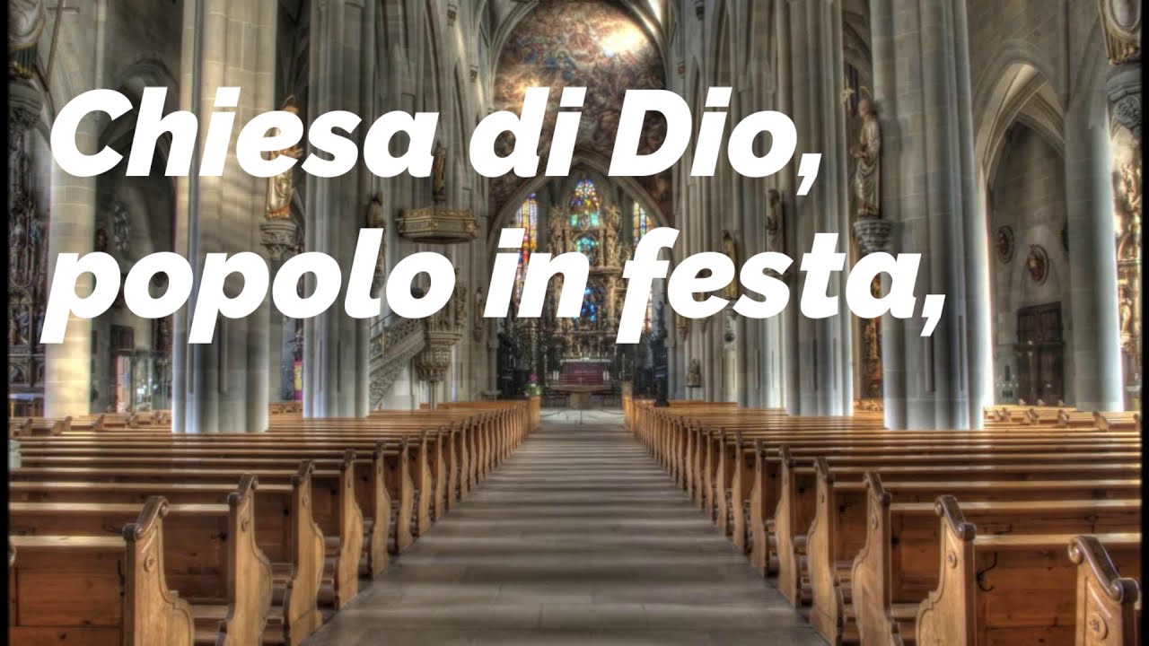 Chiesa di Dio popolo in festa