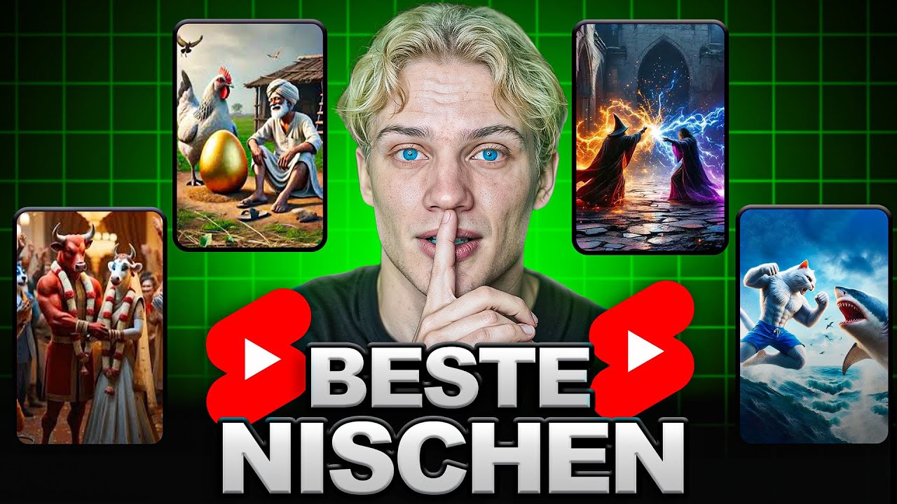 30 KI NISCHEN, um auf YouTube Geld zu verdienen!