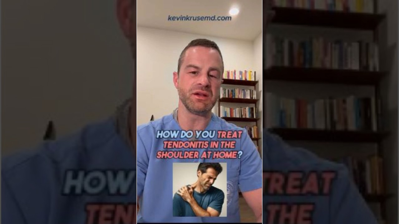 How Do You Treat Tendonitis In The Shoulder At Home #tendonitis #shoulderdoctor