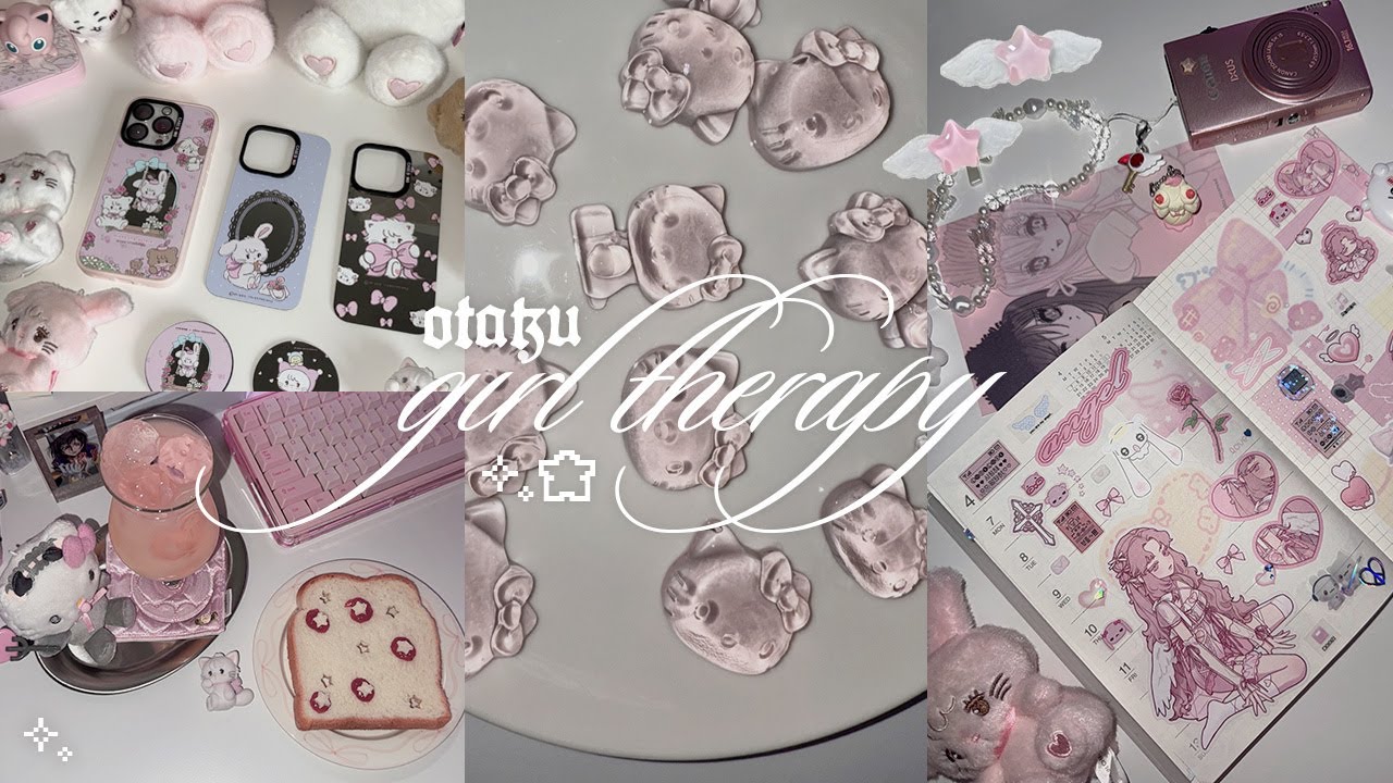 girl therapy ໒꒱｡⋆.ᐟ jelly soda at home, mikko phone case unboxing ft. CASEBANG, pink journal spread