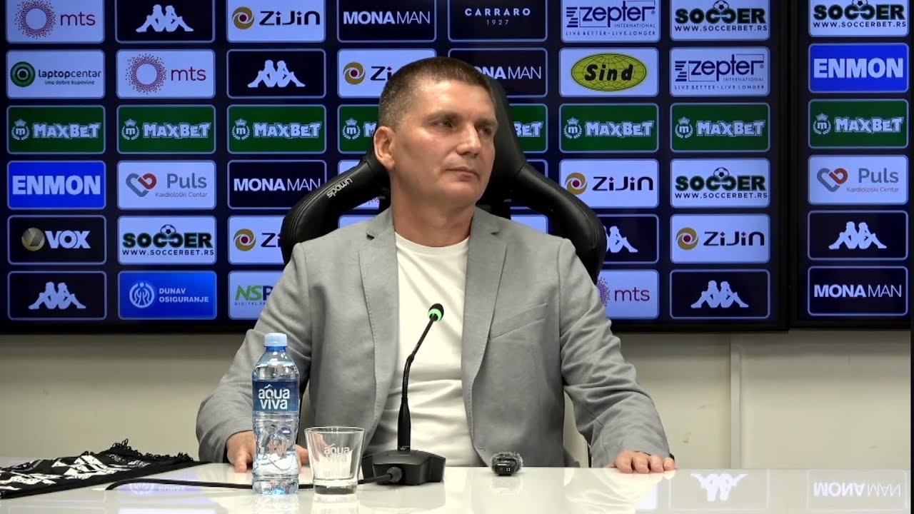 Blagojević progovorio o problemima u Partizanu – evo šta je rekao na konferenciji