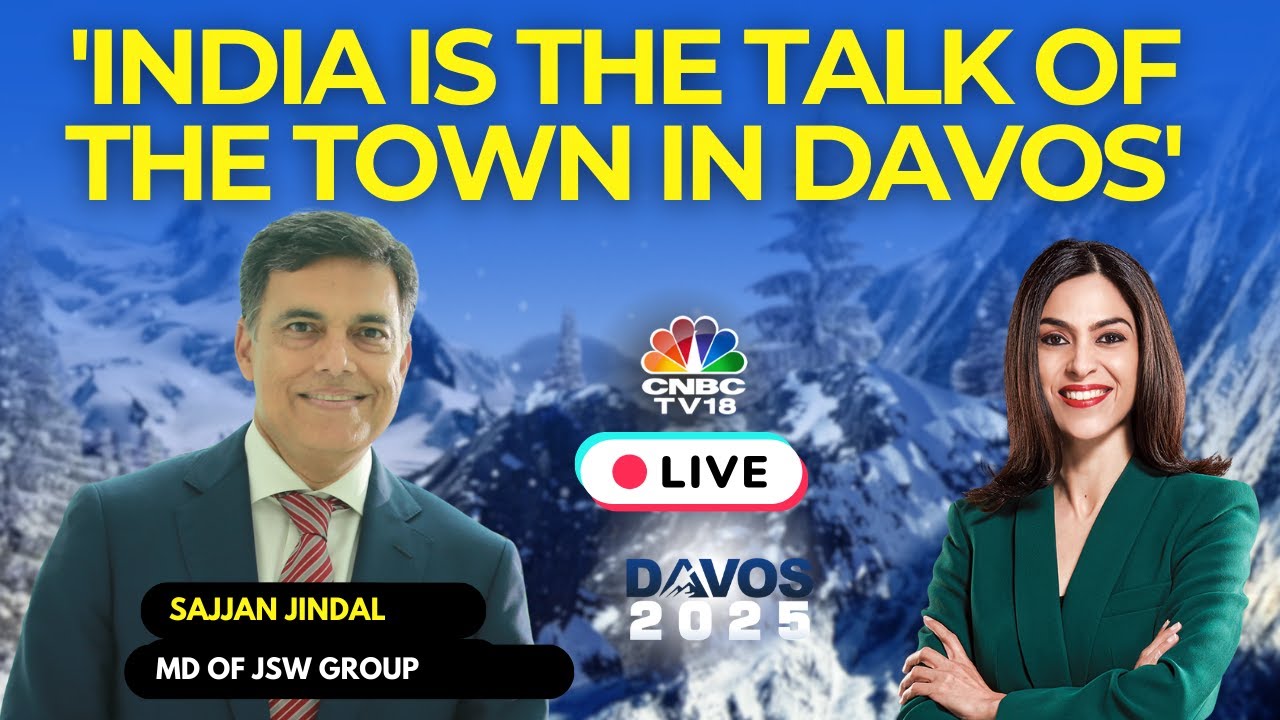 Davos World Economic Forum LIVE | JSW Group's Sajjan Jindal Exclusive | WEF 2025
