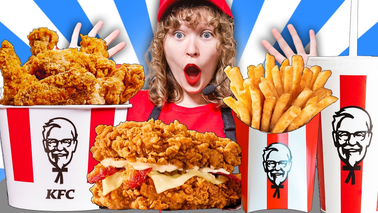 I BUILDS MY OWN KFC AT HOME | I OPEN MY RESTAURANT IN MY HOUSET BY SWEEDEE